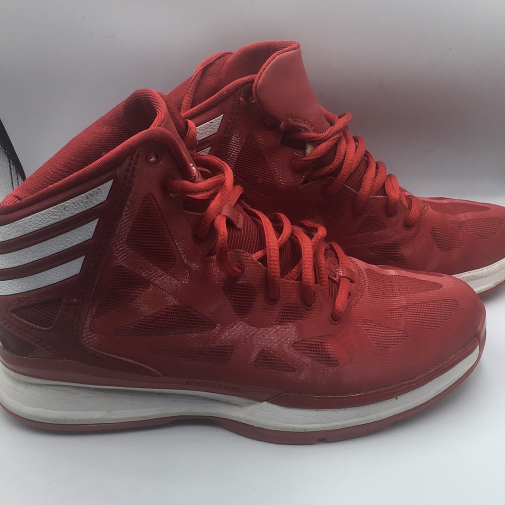 Adidas Sprintframe Sprint Web Red Basketball Shoes